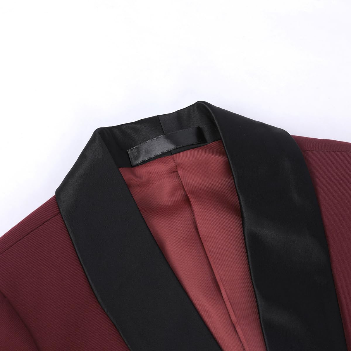 Sliktaa garçons Costume Deux pièces Châle Revers Un Bouton Robe de Banquet de Mariage Gentleman élégant et Confortable