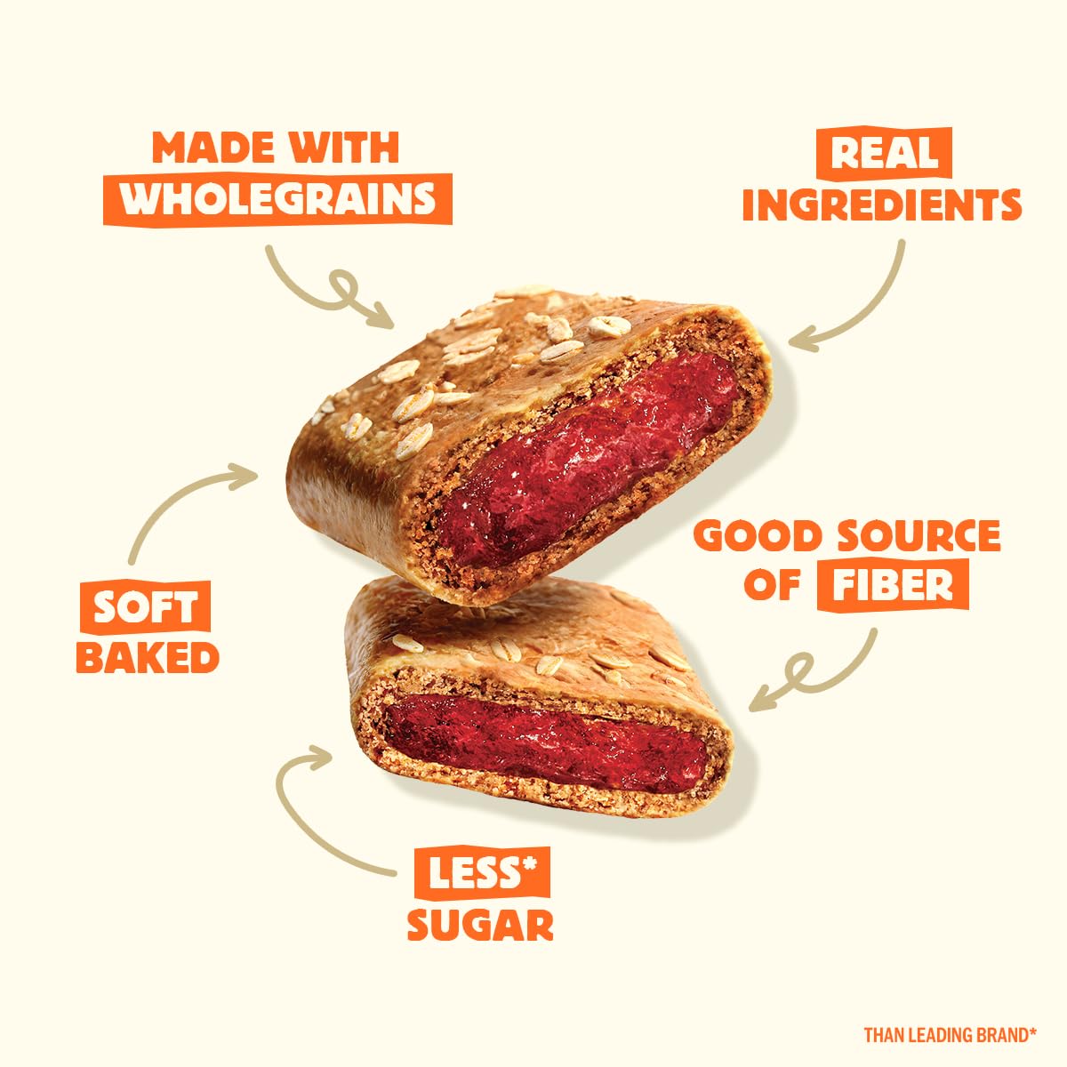 Olyra Strawberry Fruit & Grain Bars 4 Count, 1.32 OZ thumbnail 3