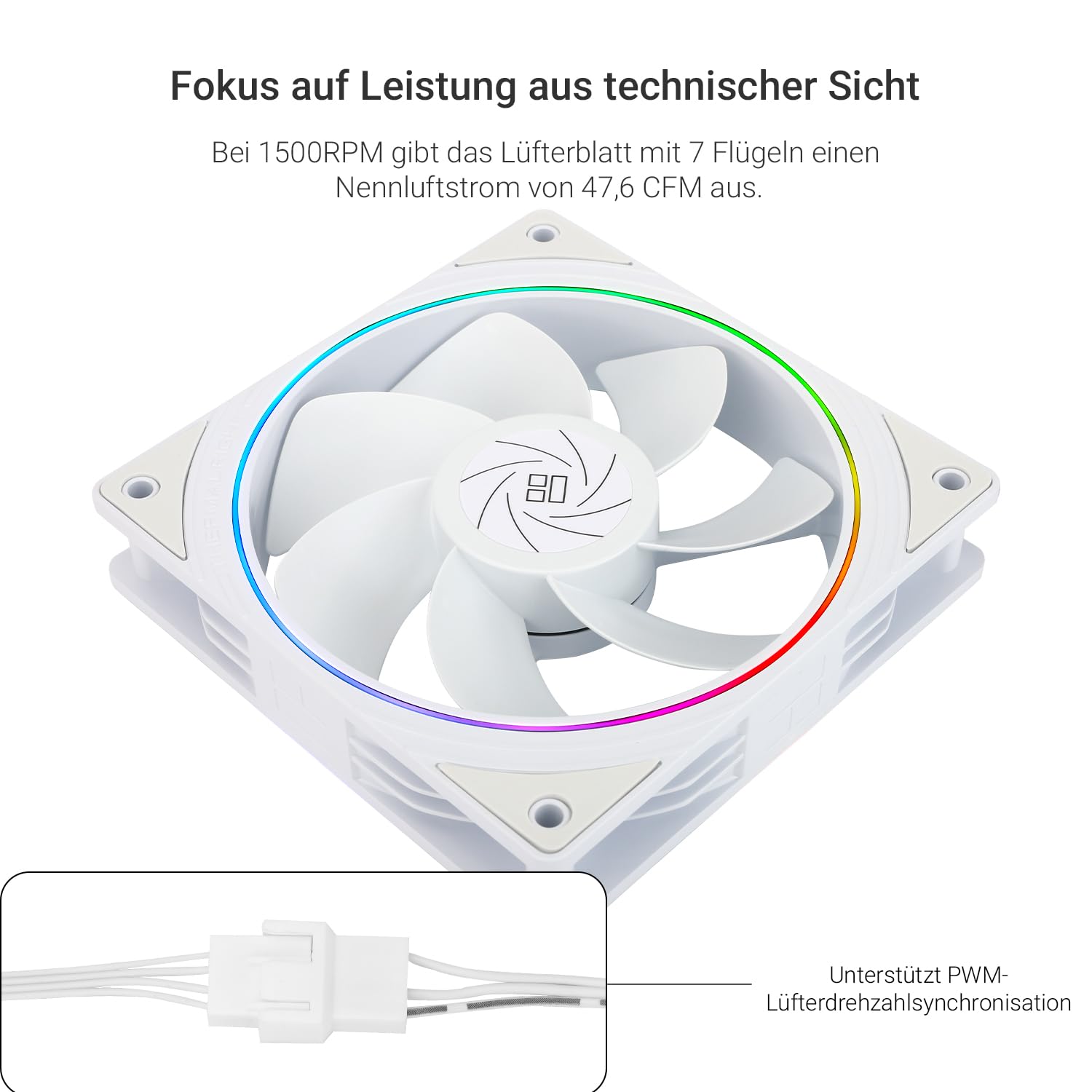 Ventola CPU Thermalright TL-B12, 120mm, PWM, 2150 RPM, Cuscinetti S-FDB, Nera - Perfetta Per Case E Dissipatori - Foto 13