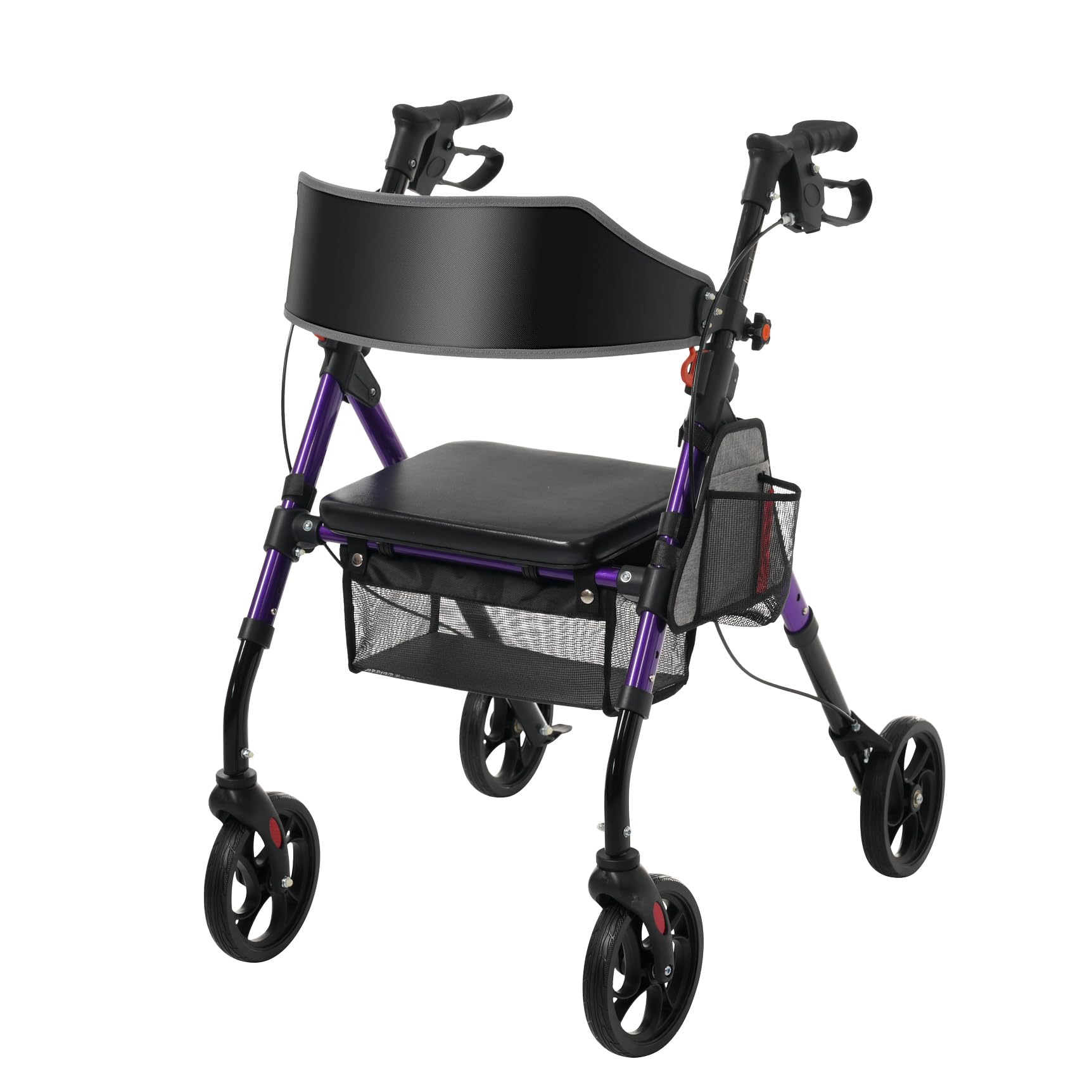 Amazon | 歩行器 歩行車 シルバーカー 室外用 5段階高さ調整 座れる