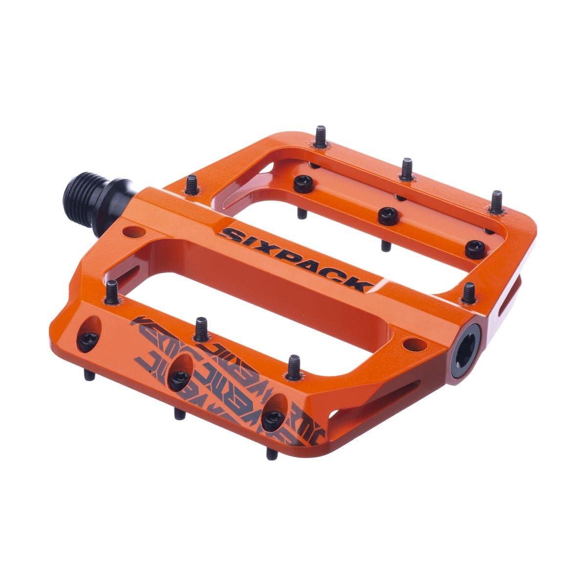 sixpack pedale orange Racing Vertic Pédales Plate VTT Adulte Unisexe, Orange, Unique Sports et Loisirs Bed Size:6ft Epple | Markenräder & SPY