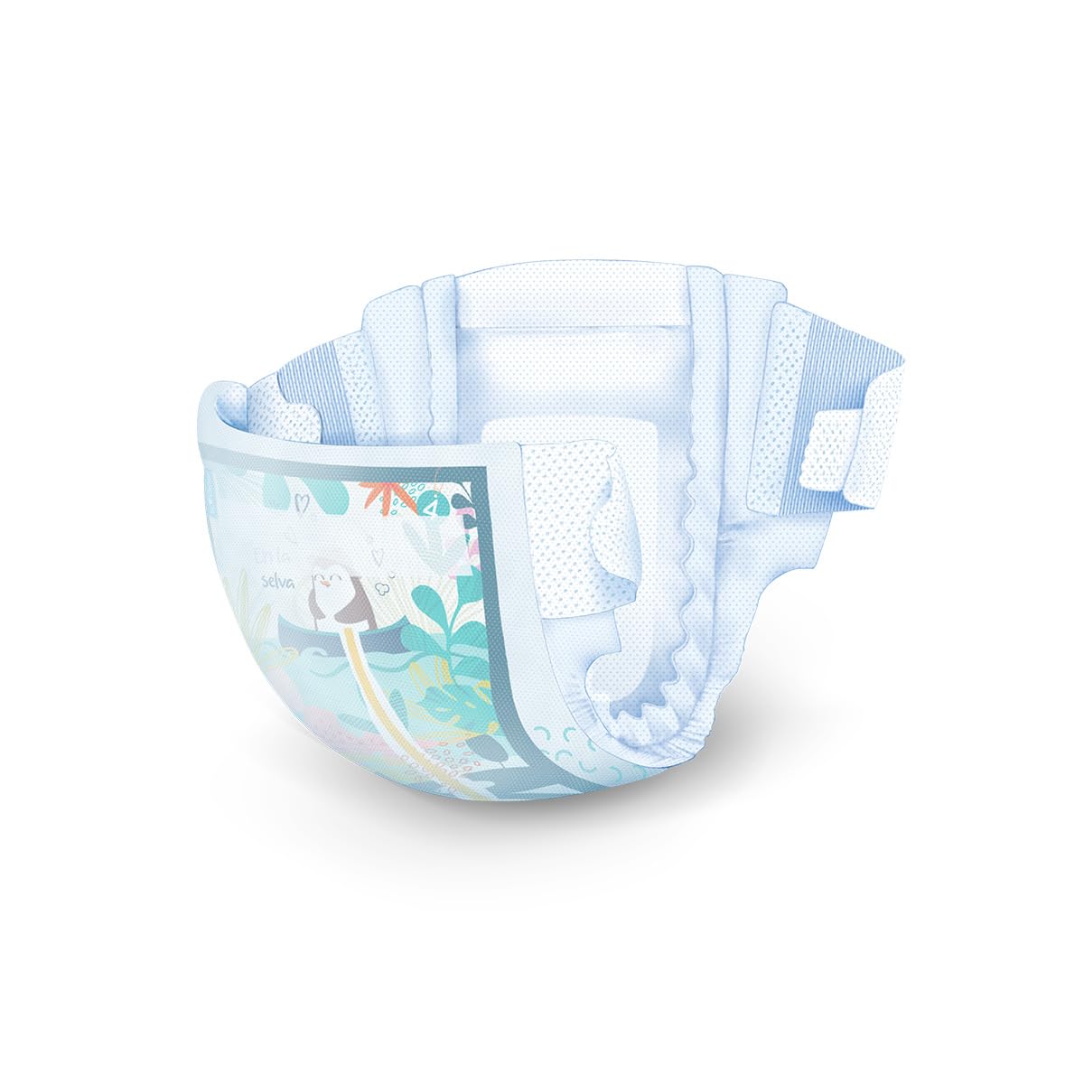 Chelino Pieluchy dziecięce rozmiar 4 Craczkowanie (9-15 kg), 204 pieluchy