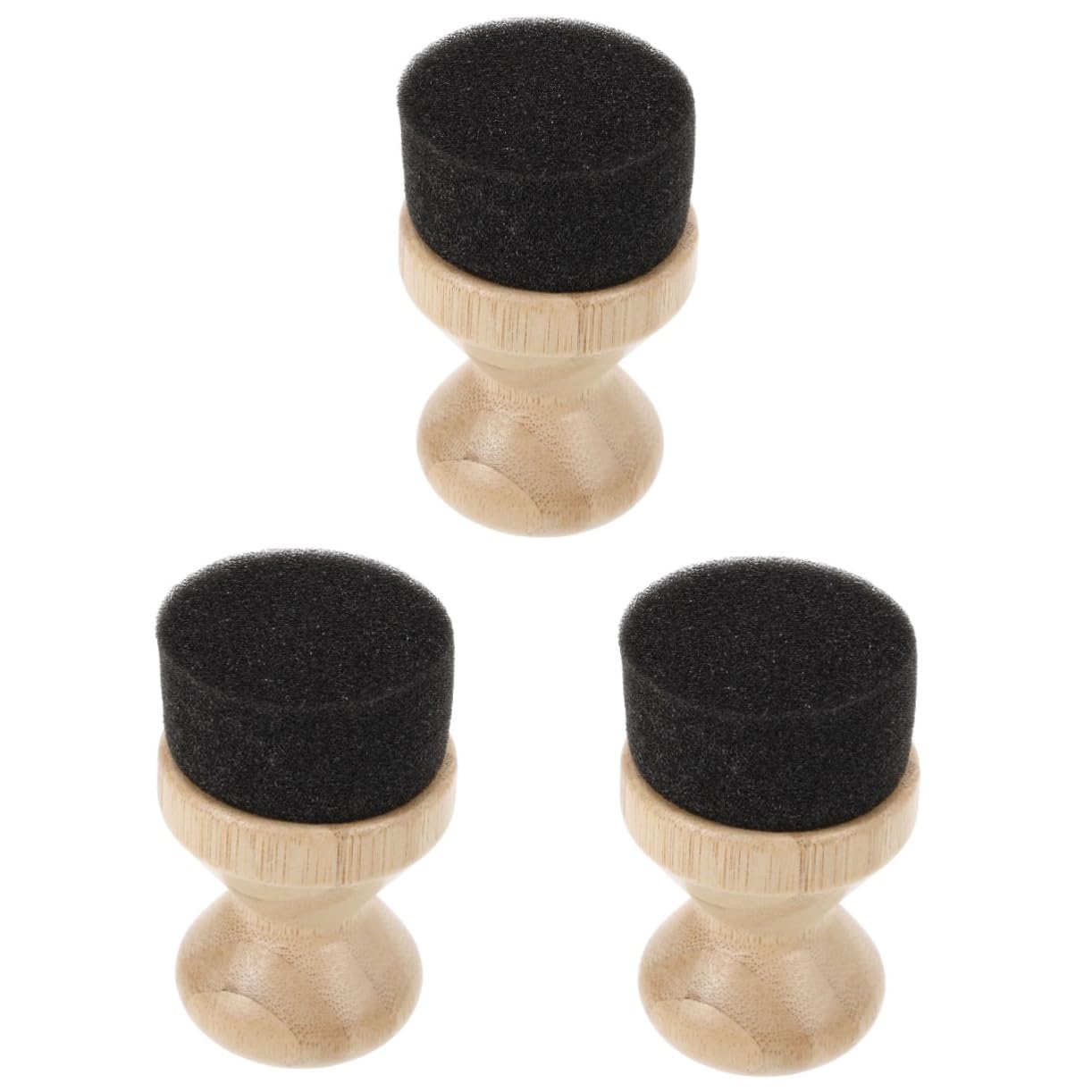 Cabilock 3pcs Oil and Cream Applicator Sponge Block Tool for Kitchen Cutting Boards Food-Grade Oil Applicator for Wood Maintenance Compact Design for