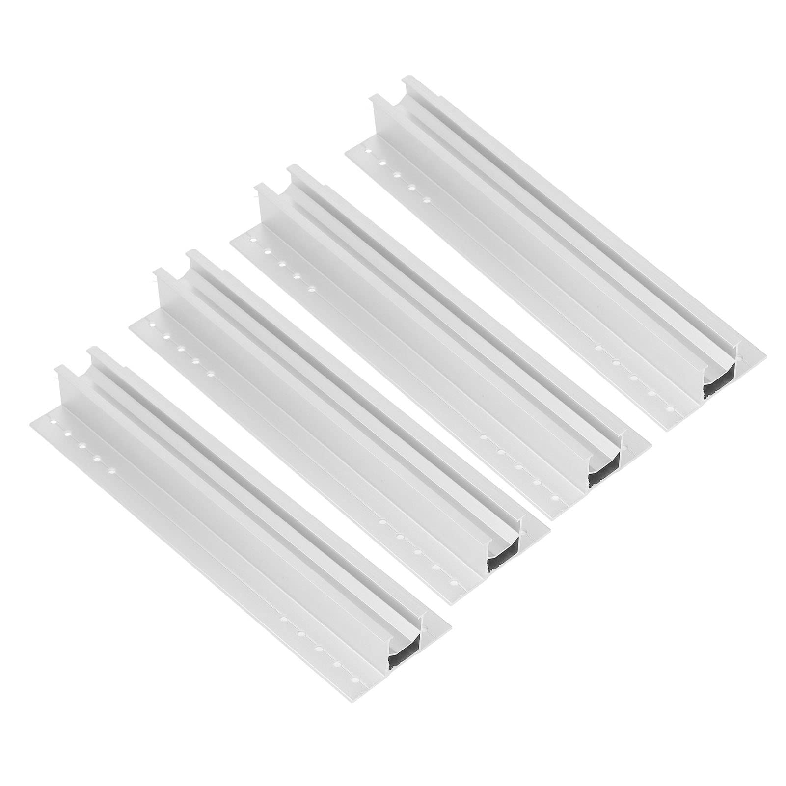 Zestaw wsporników paneli słonecznych, stop aluminium, odporny na 300 mm, dach stojący