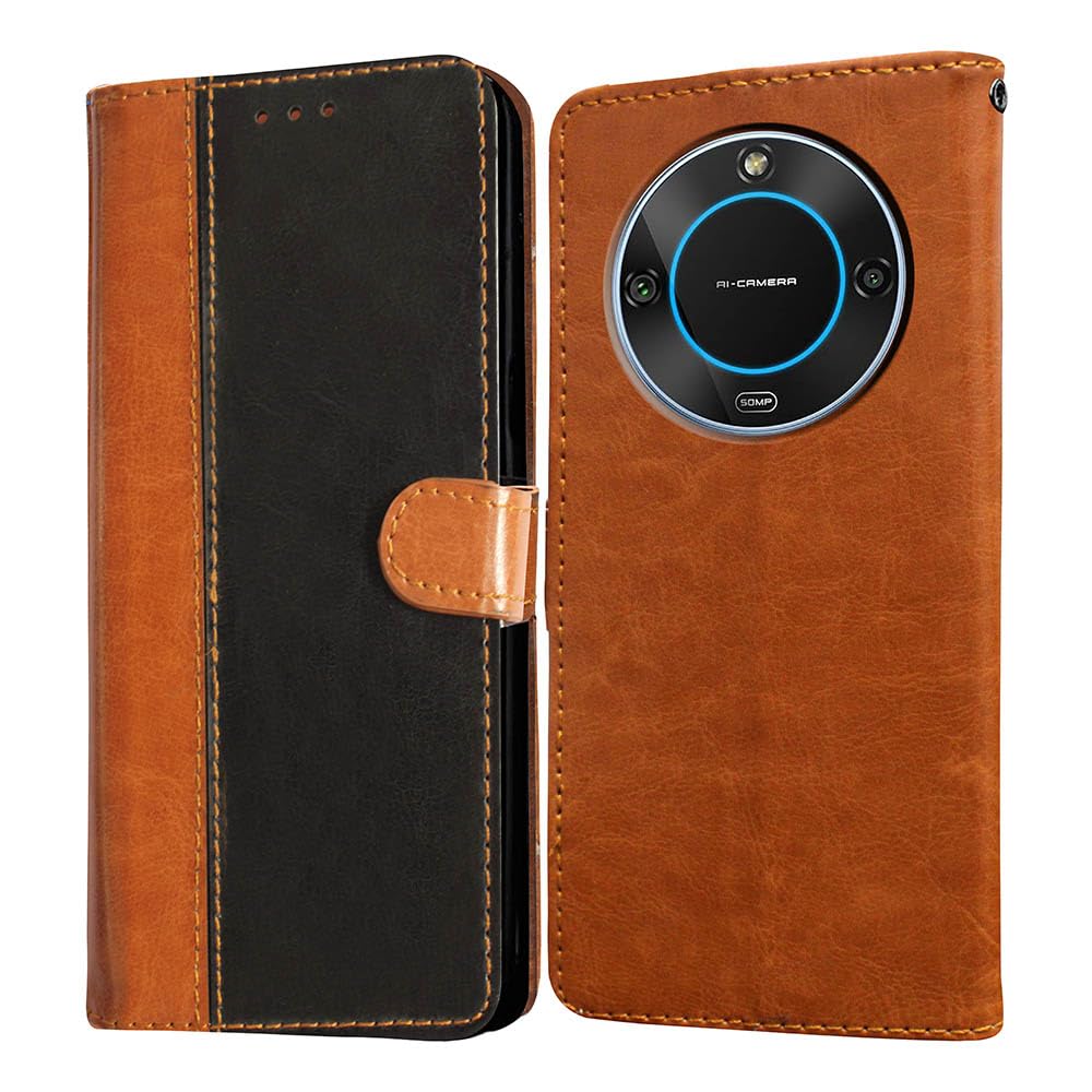Lava Blaze 2 5G Flip Cover - Premium Leather -7 Lava Blaze 2 5G Flip Cover - Premium Leather -7