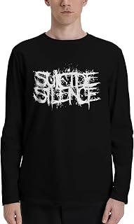 YOUSAI Mitch Lucker Suicide Silence Men's T-Shirt Long-Sleeve Casual Gym Fit Workwear