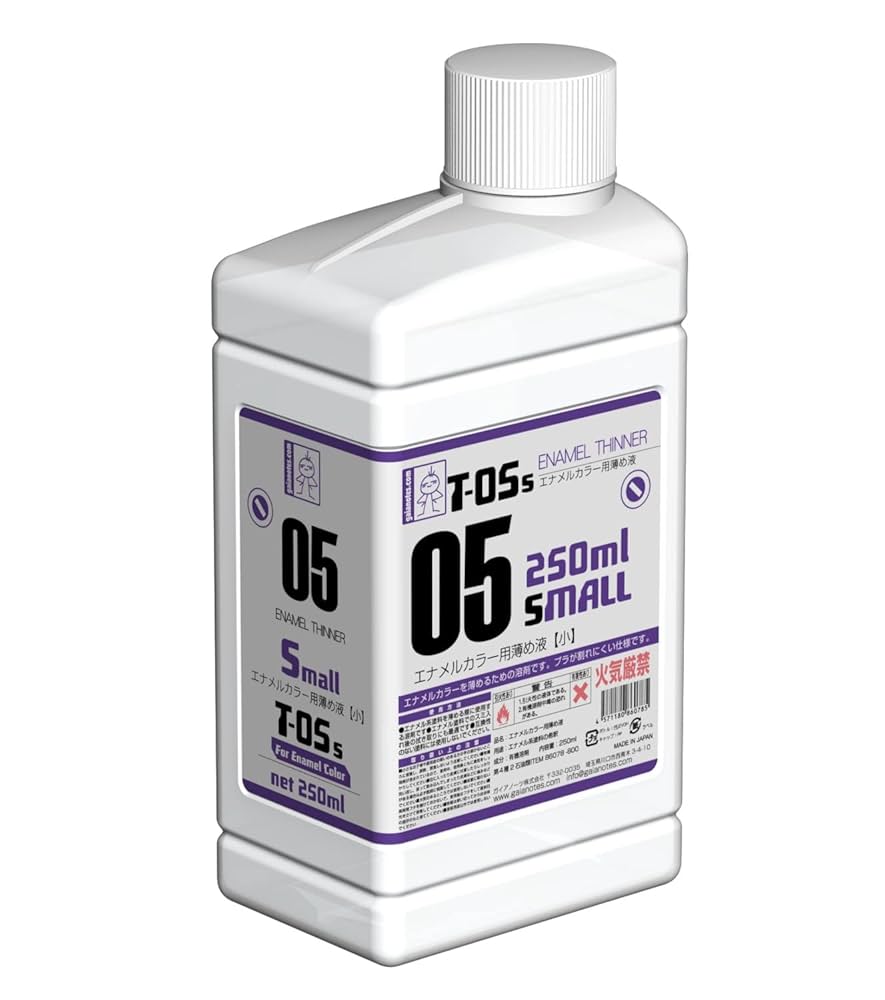 Amazon.co.jp: ガイアノーツ T-05S エナメル系溶剤 小 250ml