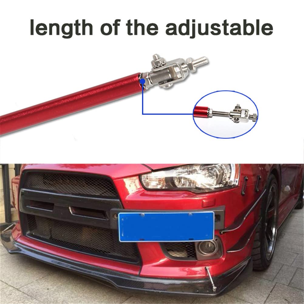 Barra di Supporto Paraurti, 150 mm Asta di Supporto Del Paraurti Anteriore Splitter per Labbro Del Paraurti Anteriore Regolabile Asta di Supporto per La Modifica Dell'auto