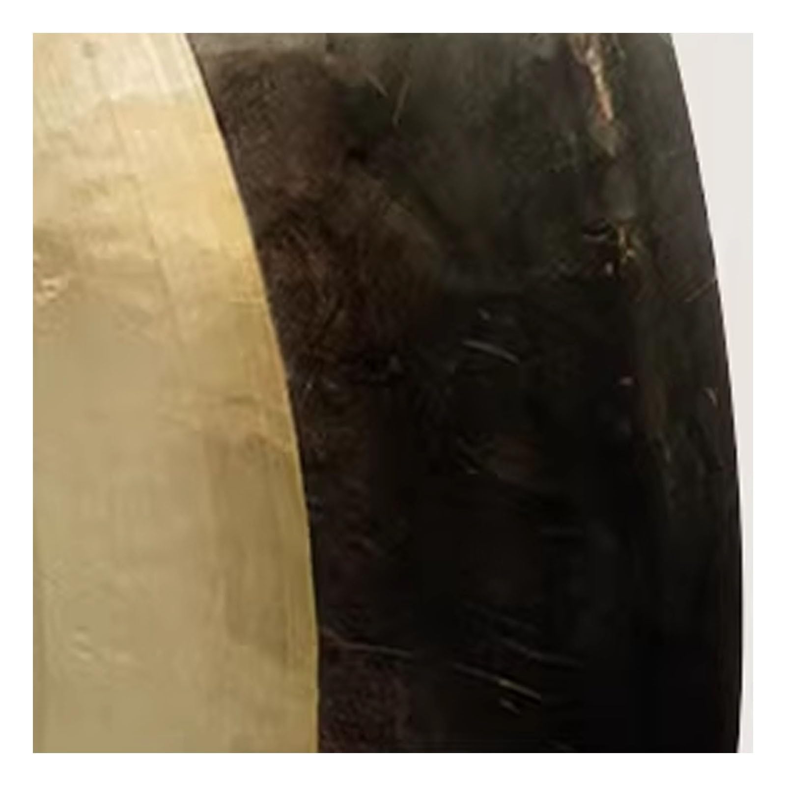 Gong de bronce tradicional, instrumento de percusión de platillos de mano para decoración del hogar, ambiente de fiesta, mejora las celebraciones con sonido brillante, viene con batidor