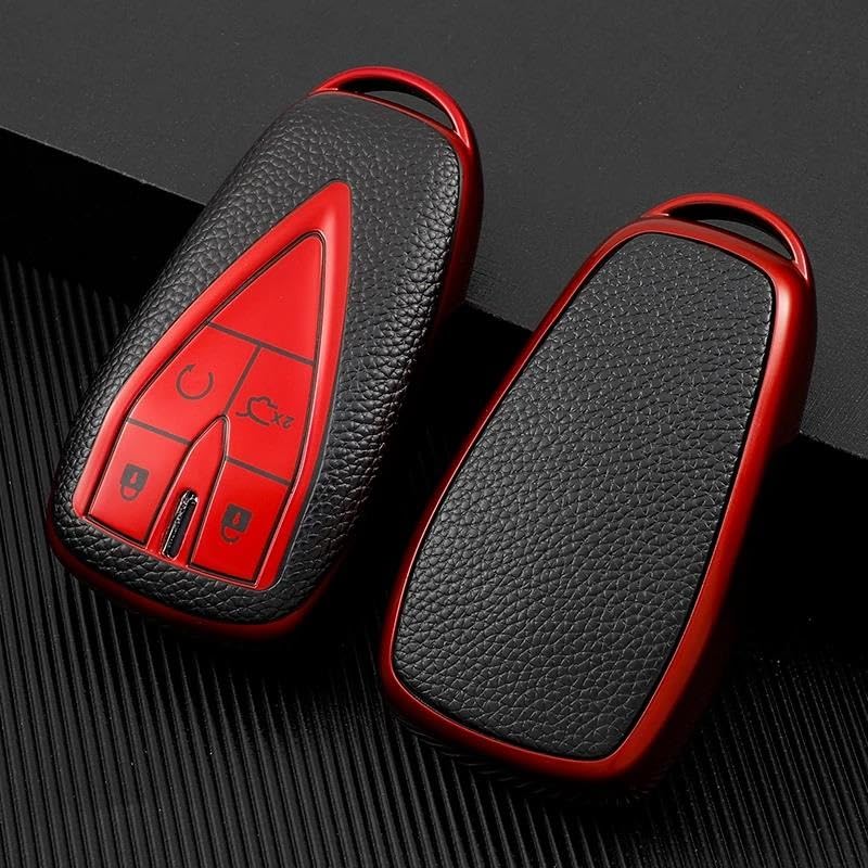 Coque de clé Changan CS75 PLUS et CS35 en TPU argent 5 boutons - 4