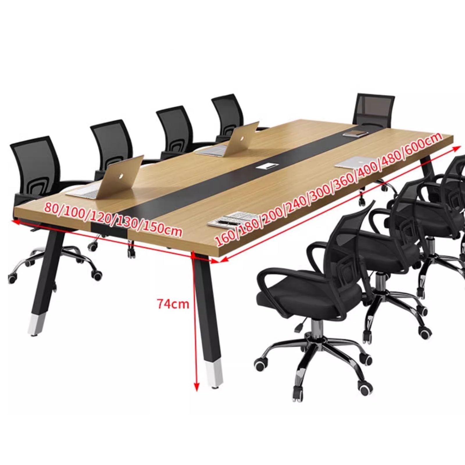 社長室 高級 会議テーブル 4〜6人用 舟形高級会議テーブル 幅2100 奥行1200 高さ720 MKV-2112BT 通販