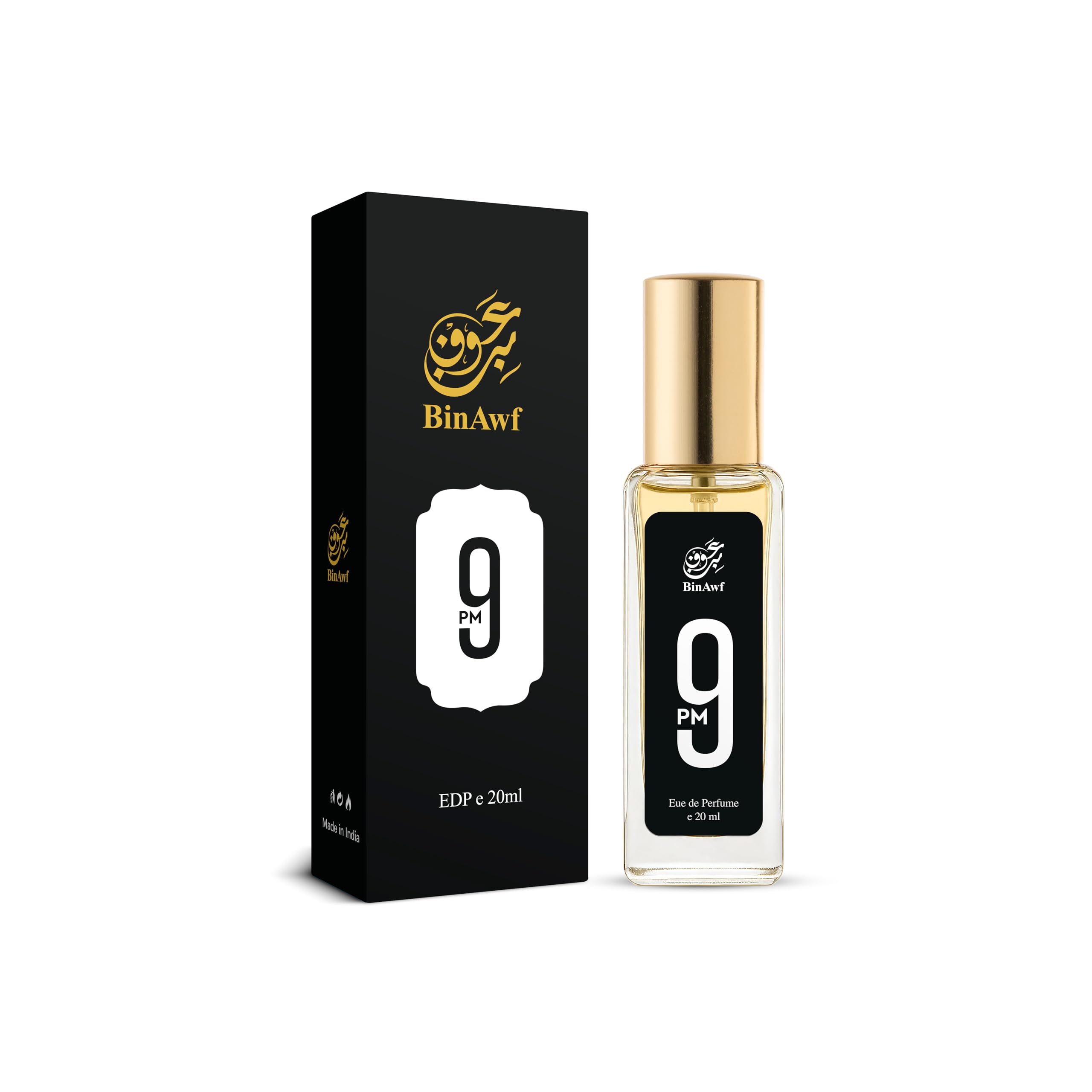 9 PM Eau de Parfum for Men & Women, 20ml | Elegant Blend of Bergamot, Apple & Patchouli | Long-Lasting Woody & Floral Fragrance-image-41