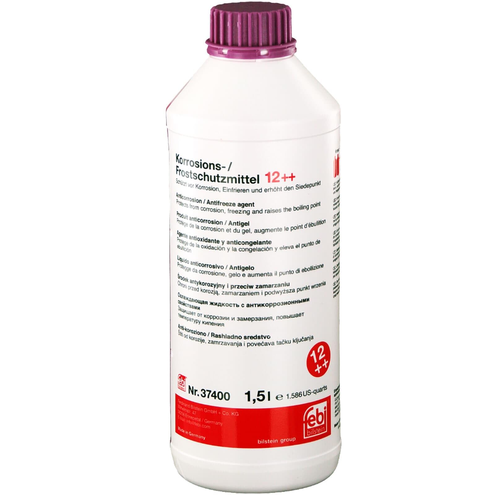 FEBI BILSTEIN Antifreeze VW,AUDI,MERCEDES-BENZ 37400 BBR012A8FA2,G001005,G00110032  G0011V8A,G011A8CA9,G011A8CB1,G011A8CC1,G011V8BA9,G012A8DA8,MB3255
