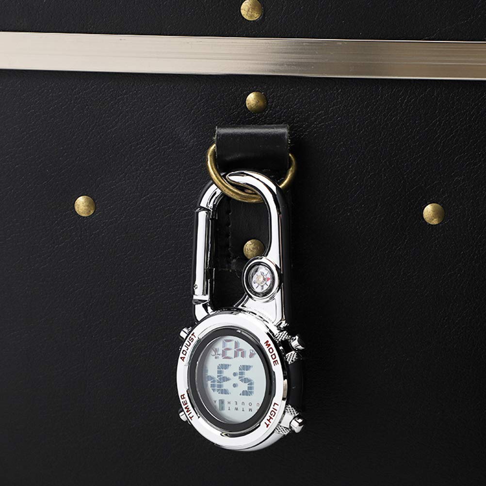 UKCOCO Modeuhr 1 stück Mehrzweckkarabineruhr Hängende Hakenuhr für das Klettern im Freien
