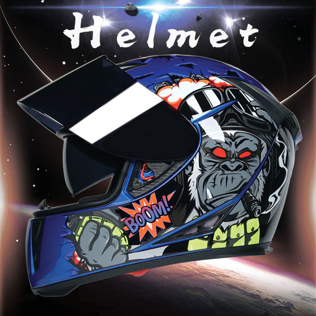 PAESCOY Motocross Helm Full Face - DOT/ECE Zertifiziert In Pink