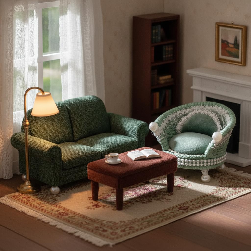 Mobili Casa delle Bambole 1:12, style to 4 | Rivestimento in tessuto, Articoli per Modellismo, Ricreare Ambienti Interni, Per Bambini e Ragazzi