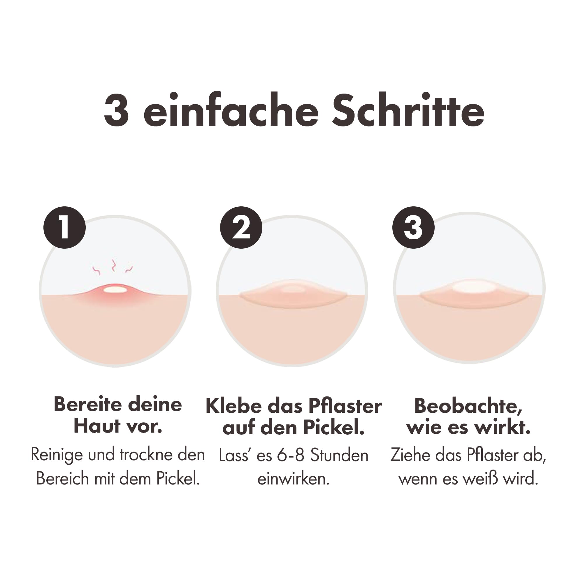 Hero Mighty Patch Invisible+ Pickel-Patches von Hero Cosmetics, klare Hydrokolloid-Pflaster zur Akne-Behandlung, 78 Stück