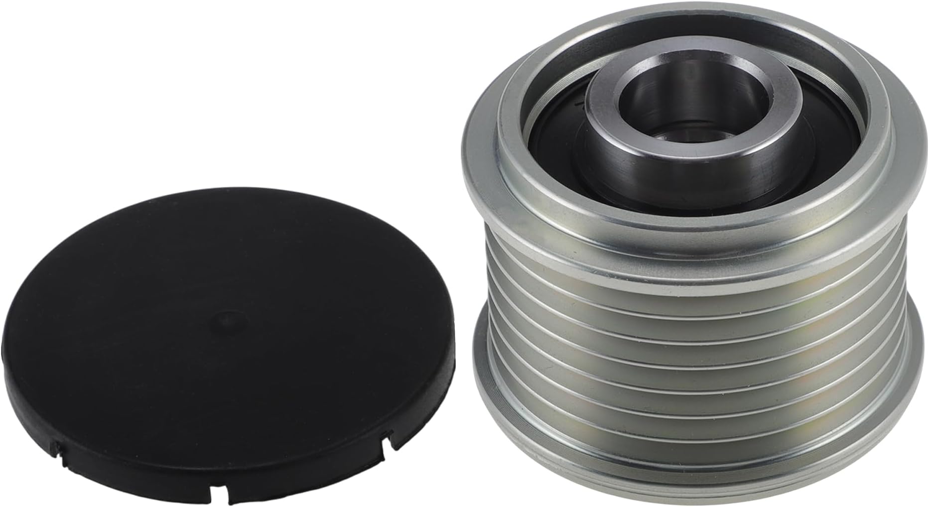 6281500060 Alternator Freewheel Clutch Pulley for Mercedes-Benz E350 2011-2013 Overrunning Alternator Pulley Replacement Part 1 Pcs