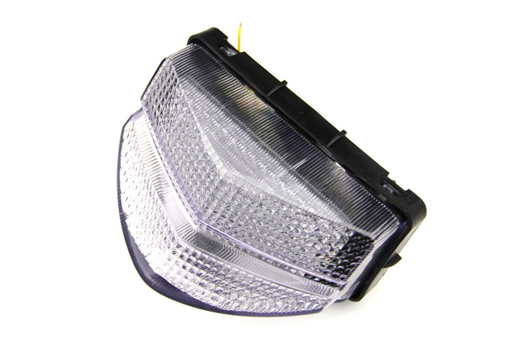 Feu Stop LED Avec Clignotants Intégrés Teinté - Compatible Honda CBR 900RR 1993-1997, Homologation E Possible - 12