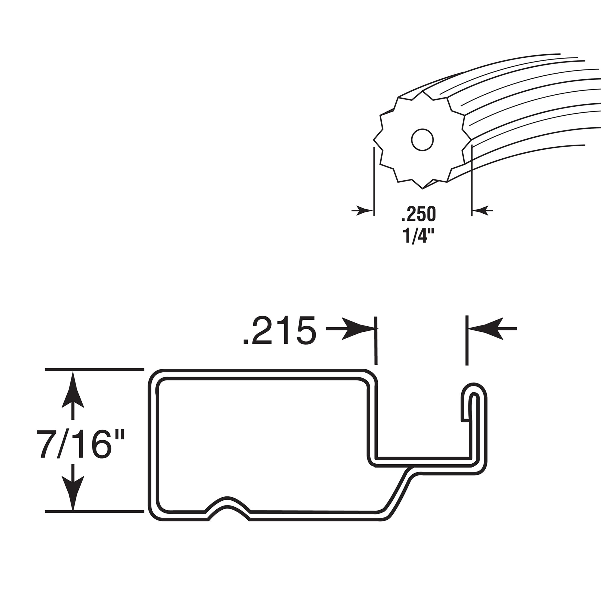 Prime-Line P 7604 0.25 In. x 250 ft. Roll Black Spline (1 Prime-Line P 7604 0.25 In. x 250 ft. Roll Black Spline (1