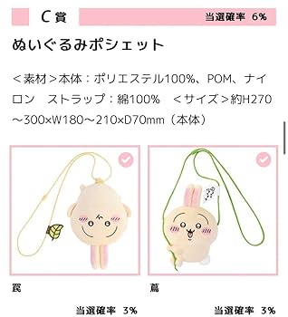 うさぎだらけくじ C賞 蔦 ➕ D賞カヌレ セット ちいかわ うさぎだらけ