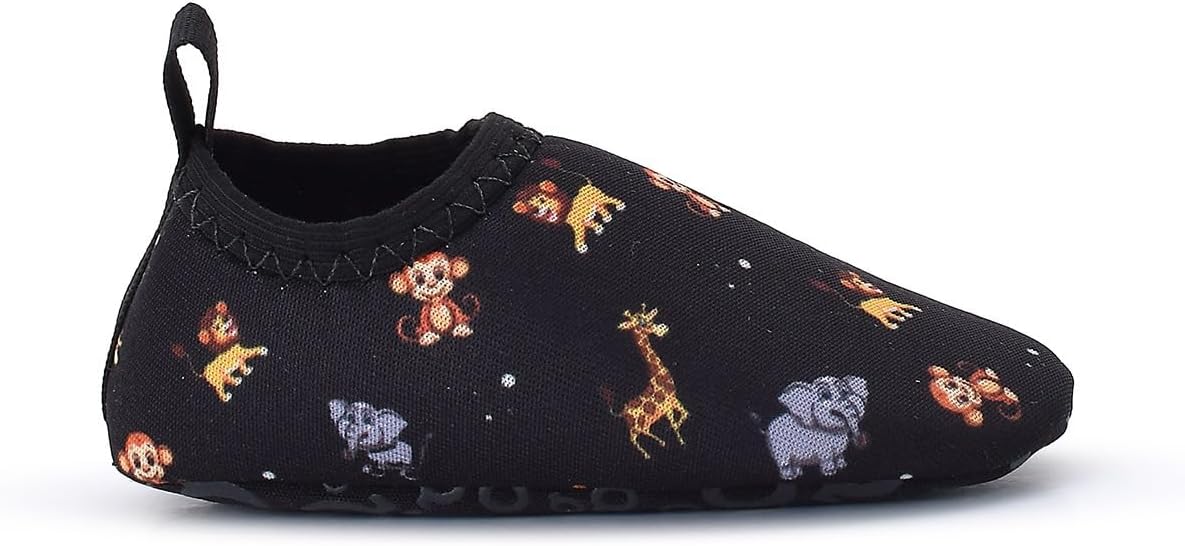 Sapatilha Infantil Bebe Aquática Estilo Meia Ideal Para Rastejar Antiderrapantes, Macias, Calce Fácil para Praia, Piscina, Natação, Surf, Barco, Pesca, Camping, Caminhada, Neoprene