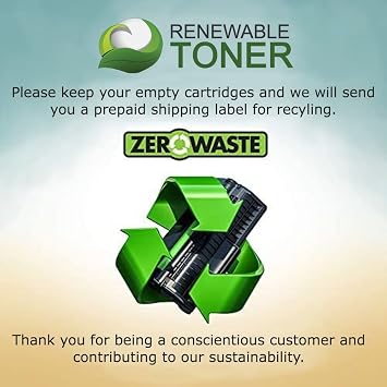 Renewable Toner Compatible MICR Toner Cartridge Replacement for HP 26X CF226X 26A CF226A HP LJ Pro M402n M402dn M402dw MFP M426fdw M426fdn (Pack of 2)