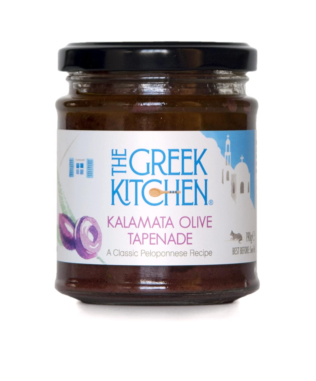 The Greek Kitchen Kalamata Olive Tapenade 180g - Pack of 3