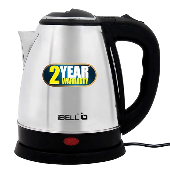 iBELL SEK15L Premium 1.5 Litre Stainless Steel Electric Kettle,1500W