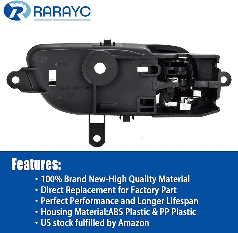 Interior Door Handle | for 2013 2014 2015 2016 2017 Nissan Altima Sedan Pathfinder Titan | Replaces Front Rear Left Driver Side