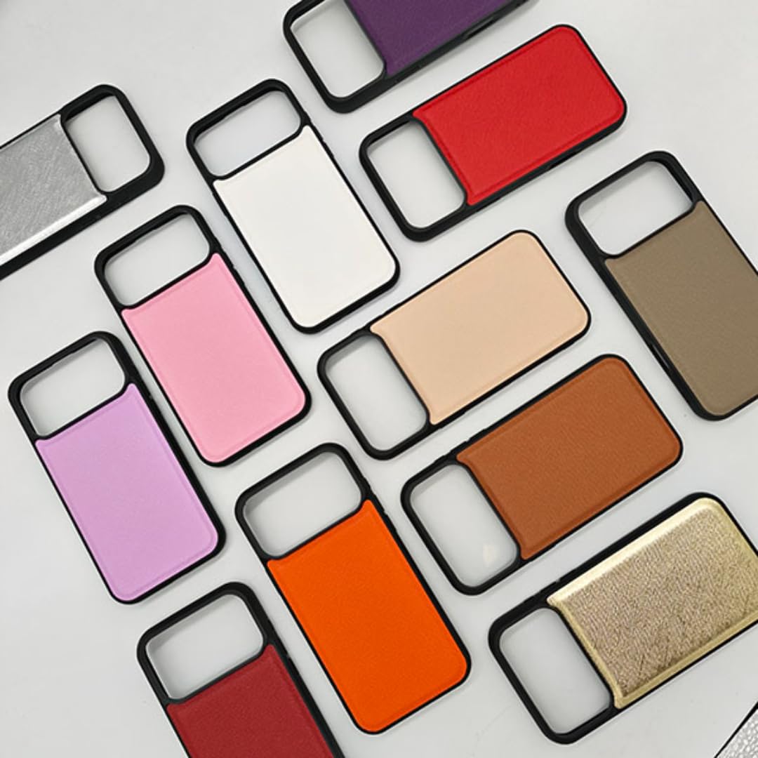 pour iPhone 15 Étui de téléphone en Cuir PU, Coque de Protection antidérapante (pour iPhone 15/Vert)