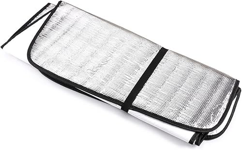 Miniatura 8 de YIWANG Parasol plegable para parabrisas de automóvil, reflector de rayos UV para ventana delantera y ventana completa para Land Rover Defender 90