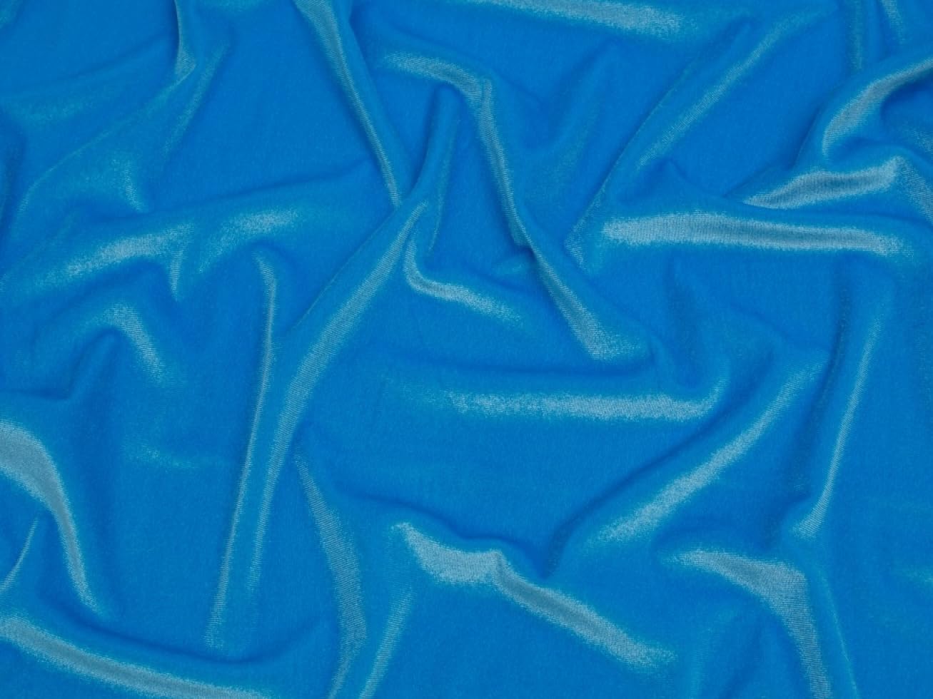 Minerva Core Range Velvet Stretch Knit Apparel & Dress Fabric Kingfisher - Mediumweight & Suitable for Dressmaking - Approx Width: 150cm / 60" - Sold per metre