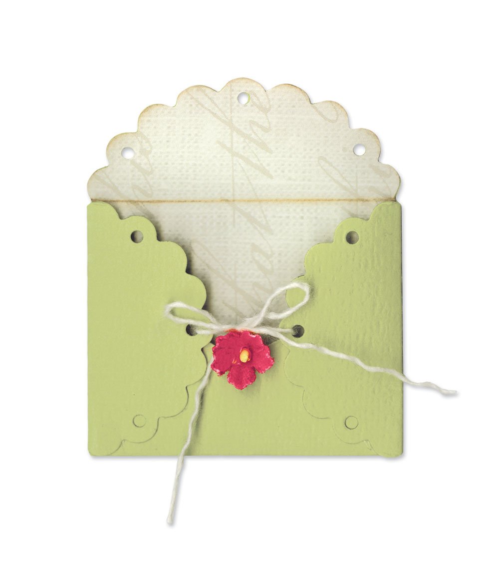 Sizzix Bigz BIGkick/Big Shot Die, Envelope Scallop