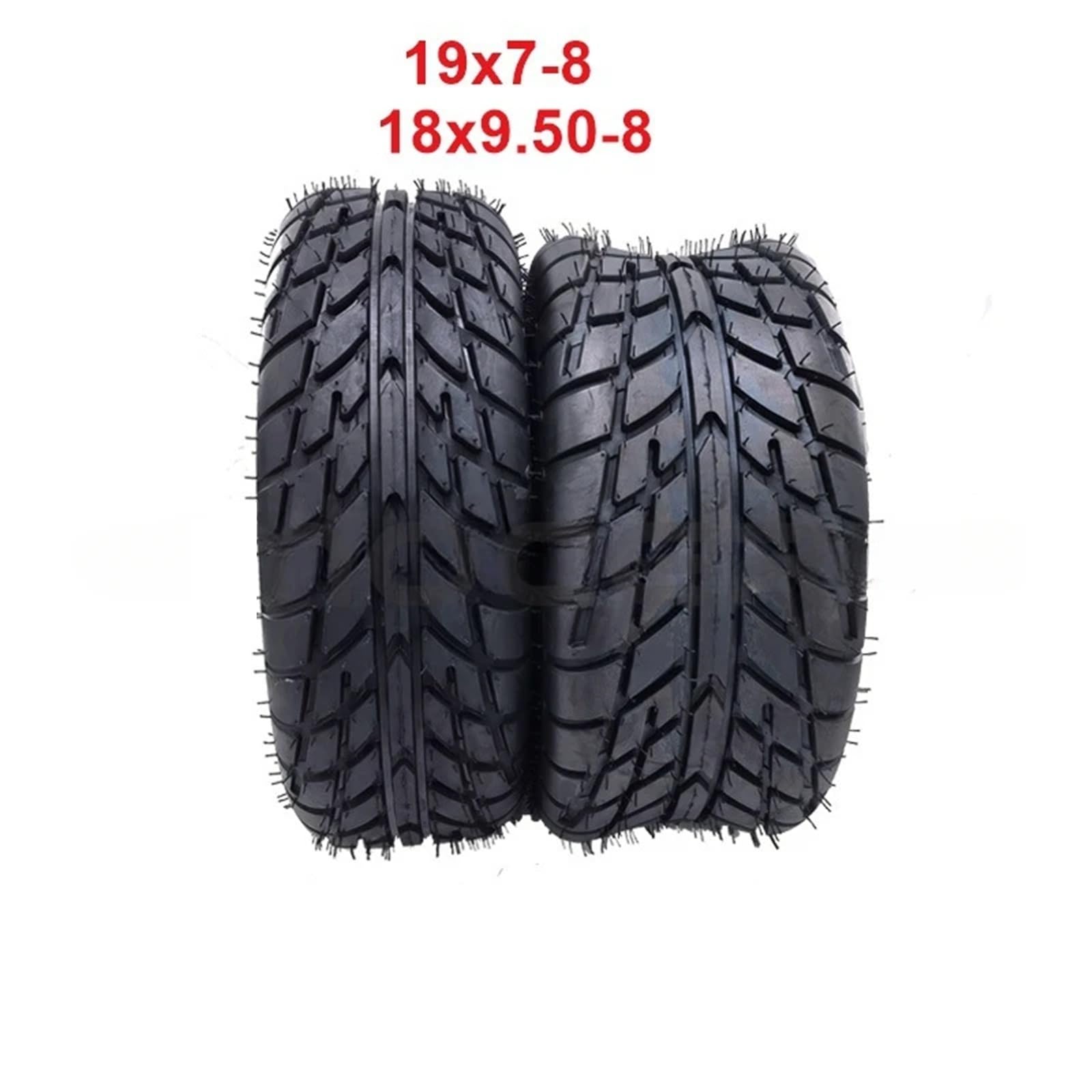 Pneumatici da strada 19X7-8 e 18X9.5-8 pollici, parti di ricambio for ruote ATV e buggy for quad, bici da spiaggia e da cross(19x7-8)