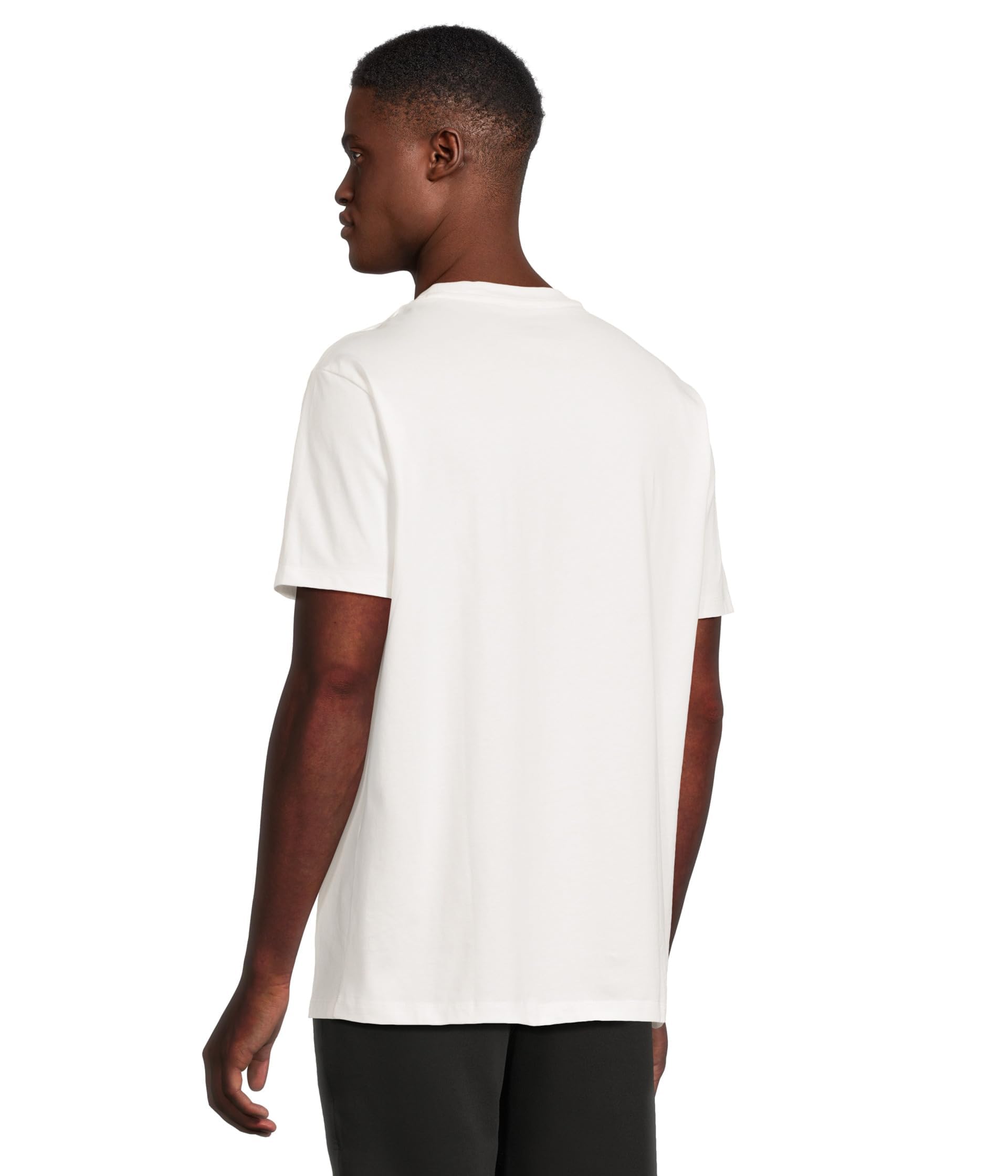 Armani Exchange Spray Paint AX Logo tee Camiseta Hombre