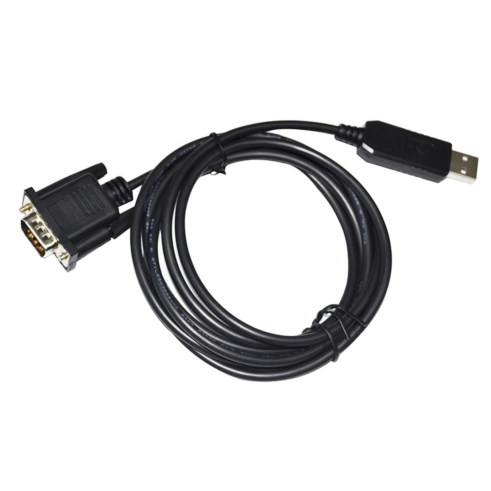 CABLE DE DEPURACIÓN DE CONSOLA ADAPTADOR MACHO USB RS232 A DB9 D-SUB DE 9 PINES(3 metres,FT232RL Chip)