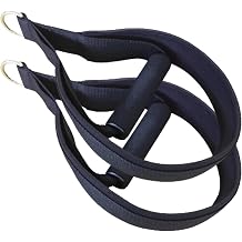 Double Pilates Straps - 2 Pcs D Ring Reformer Straps, Adjustable Exercise Loops, Yoga Wrist Cuff, Ankle Binding Belt | Gym Home Cadillac Barre And Stretching Workout