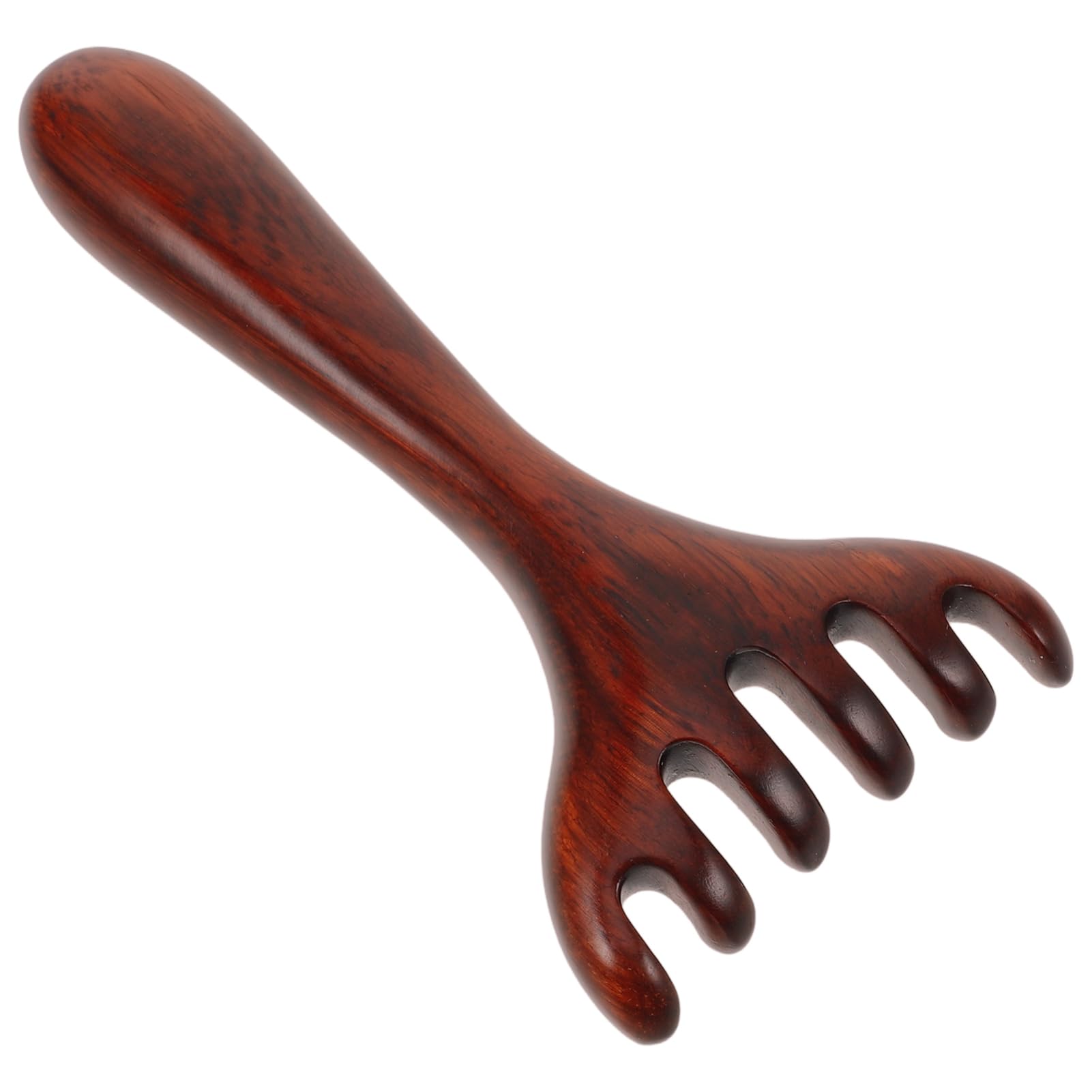Wooden Foot Massage Rake 5 70X2 75In Natural Wood Acupoint Stimulator for Meridian Relaxation Home Travel Foot Massager