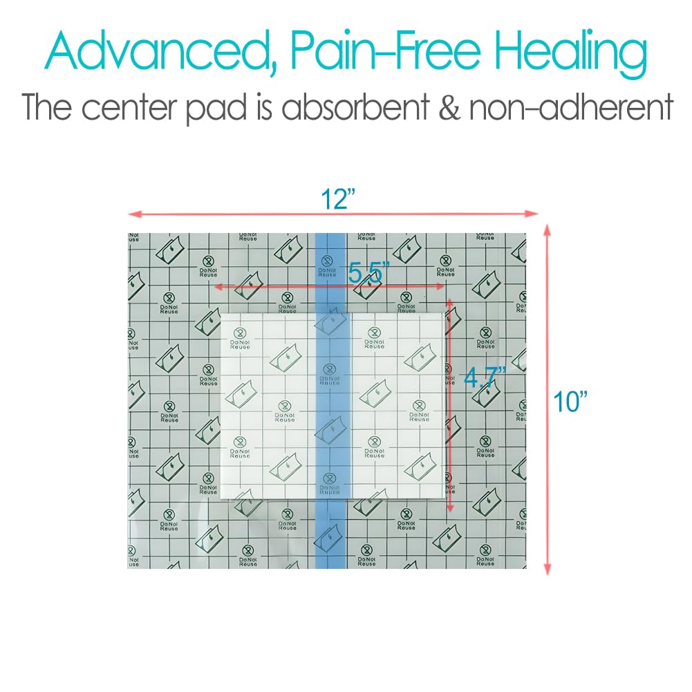 Amazon.com: 14 Pcs Waterproof Dialysis Catheter Shower Cover with Non-Stick  Center Pad for Central Line Chest Chemo Port, 10"x12" Large Wound Bandages  Dressing Shower Protector : Health & Household