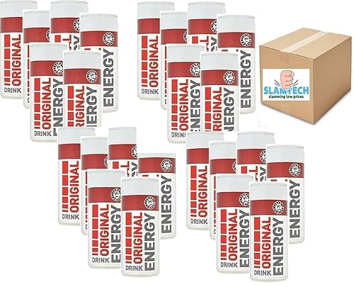 Euro Shopper Original Energy Drink 250ml - Case of 24 Sold by Slamtech