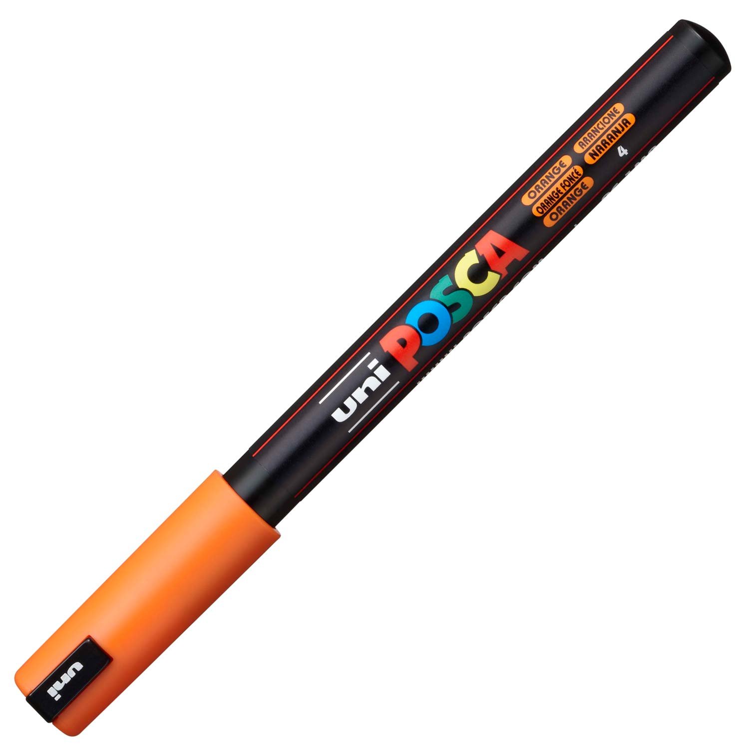 Posca Marker 1MR in Orange, Posca Pens for Art Supplies, School Supplies, Rock Art, Fabric Paint, Fabric Markers, Paint Pen, Art Markers, Posca Paint Markers