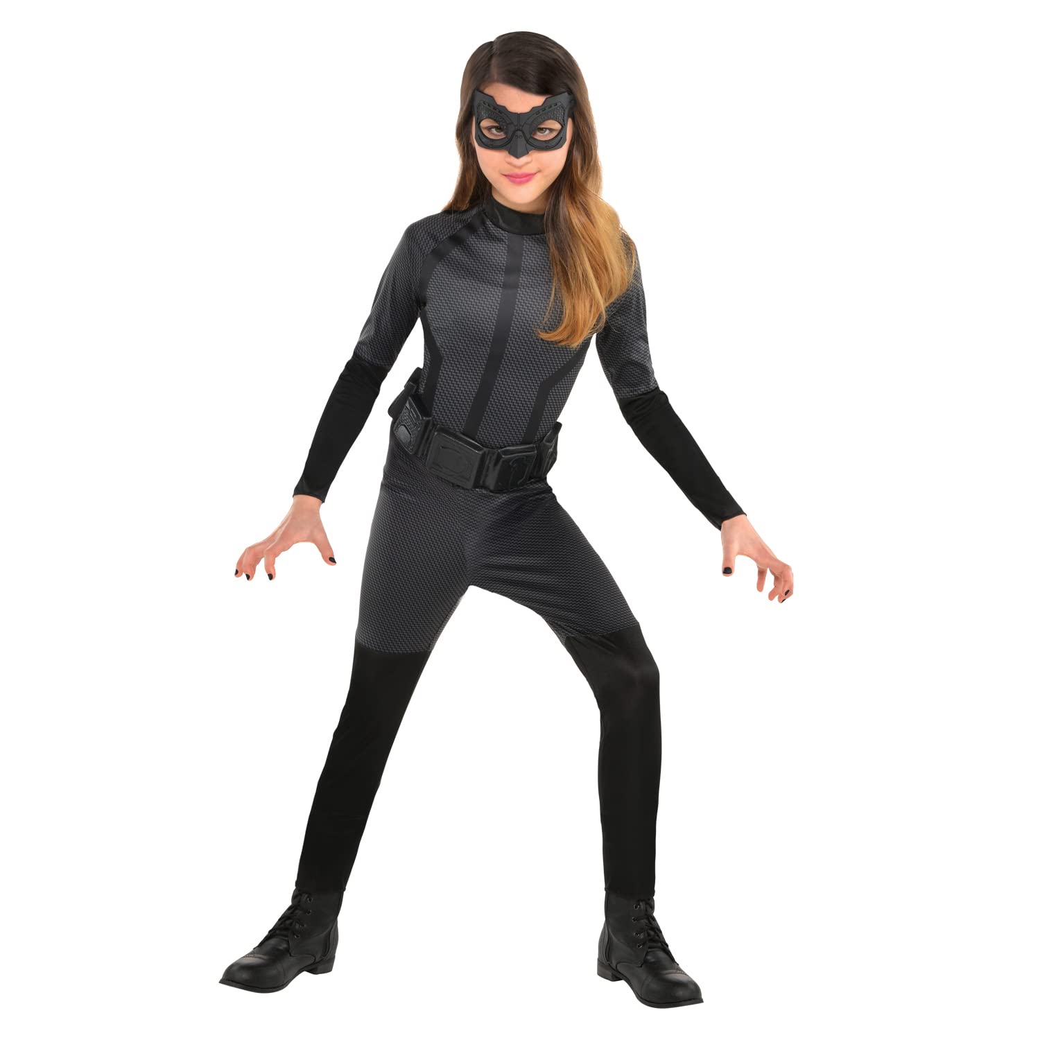(PKT) (9906131) Child Girls Classic Catwoman Costume (4-6 Years) - Warner Bros