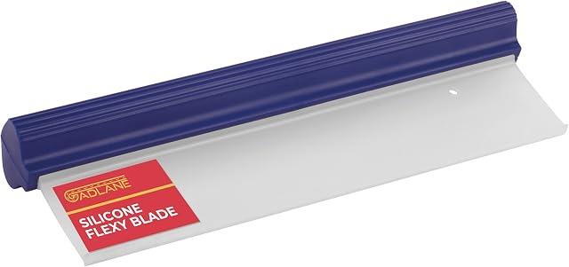 GADLANE Flexy Water Blade Soft Silicone Car Squeegee Glass Window Windscreen Wiper Clean Drying Flexi Squeegy 30cm