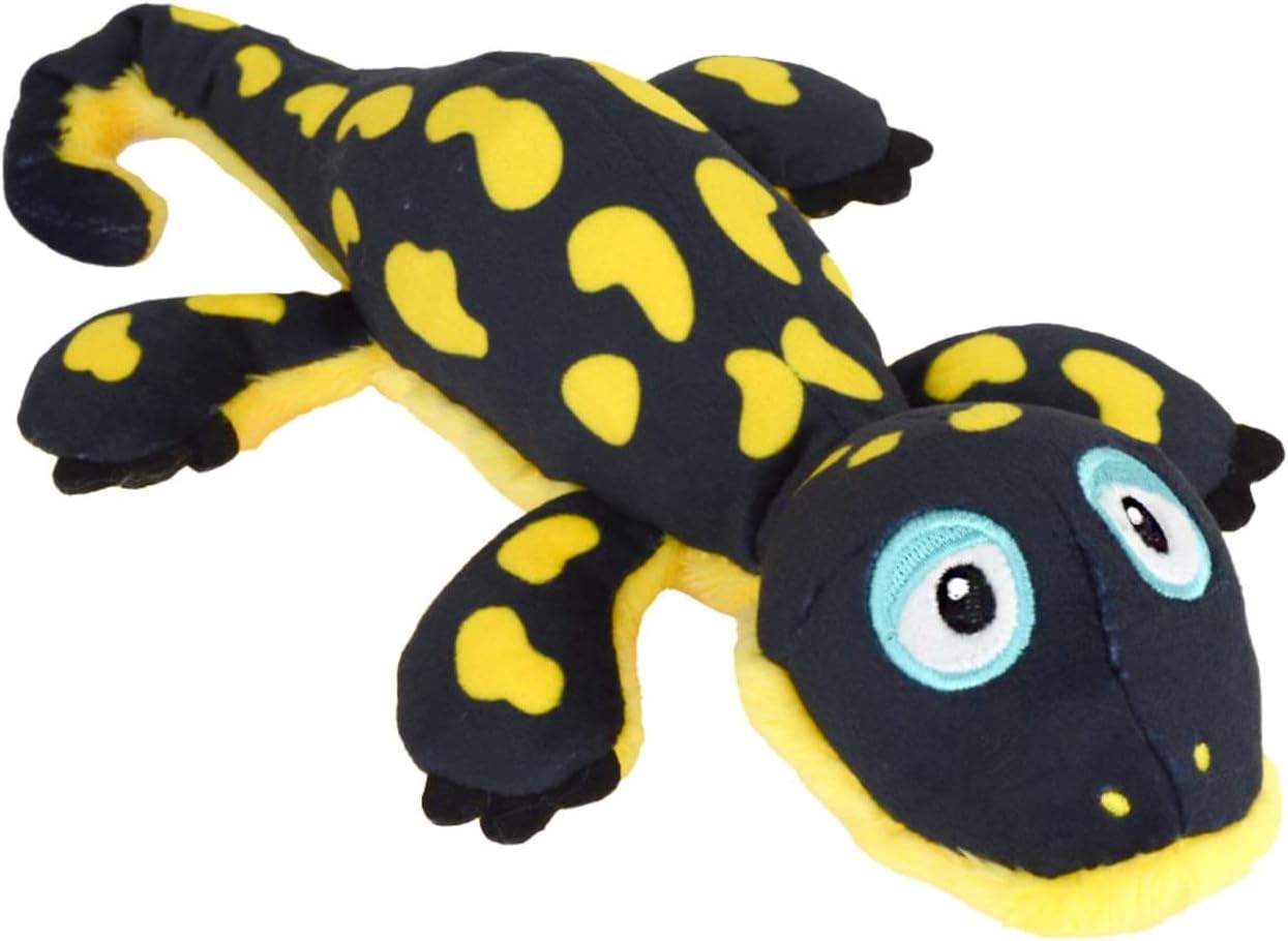 NICI Salamander Don Fuego Cuddly Toy 25 cm - Soft Plush Stuffed Toy for Cuddling and Playing, Cute Plush Toy for Children & Adults, 48780, Black