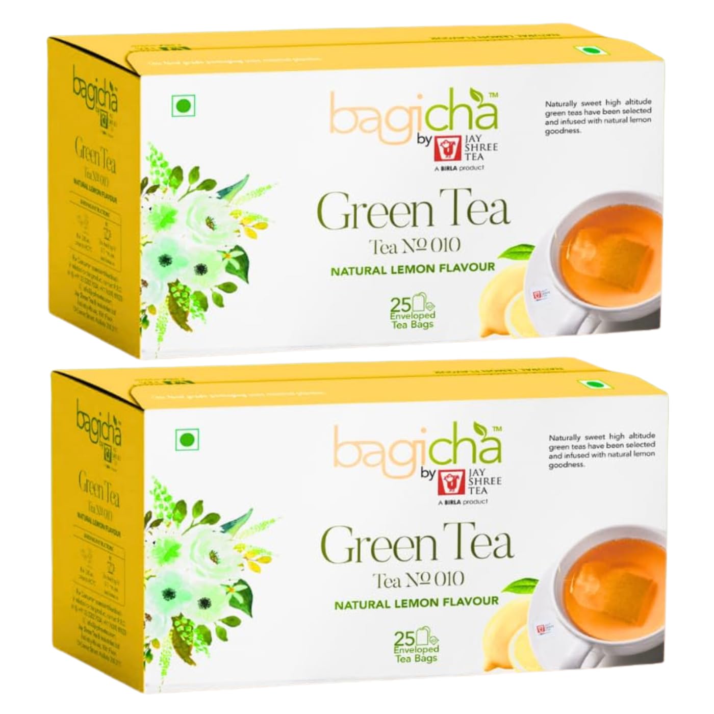Bagicha by Jay Shree Tea Green Tea | Immunity Booster- 50 Tea Bags, 2 x 50g — Amazon image 11