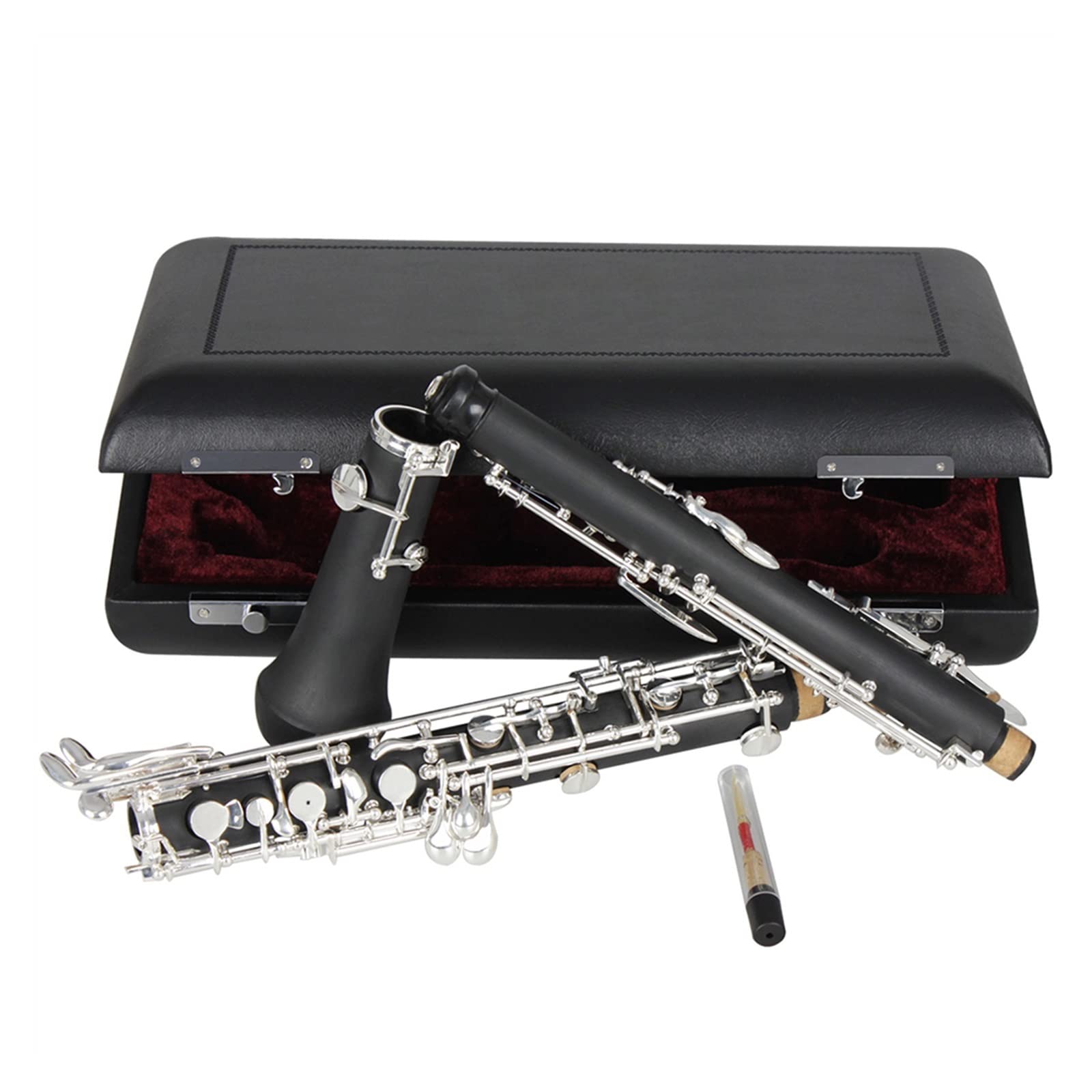 Oboe Black Oboe 22 Key C Semi Automatic Bakelite Oboe Kit Professional Performance Type Oboe Woodwind