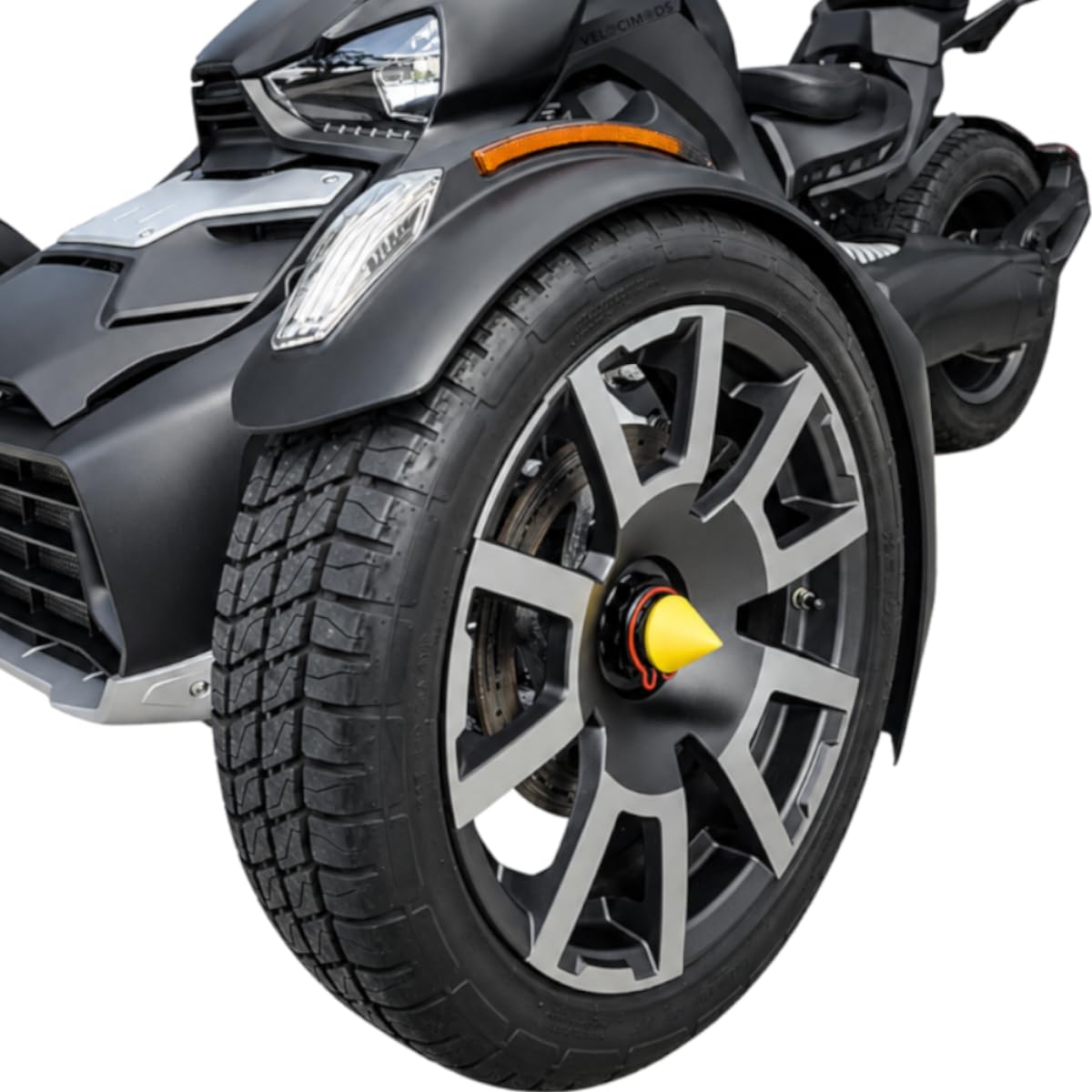 Amazon.com: VelociMods Spike Rim Covers for BRP Can-Am Ryker