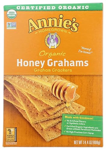 Annie's Homegrown Organic Honey Grahams - 14.4 oz - 2 unidades