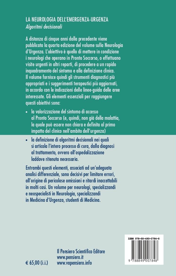 La neurologia dell’emergenza-urgenza. Algoritmi decisionali